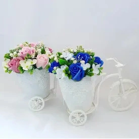 Bicicleta cu trandafiri de sapun 182637