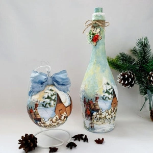 Cadouri de Craciun -set "Feerie pe zapada" (cod 1572)