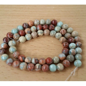 Jasper multicolor 6 mm