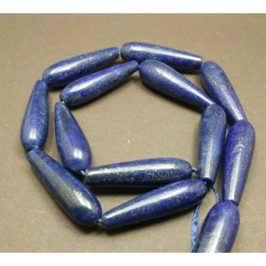 Lapis Lazuli, drop, 8*30 mm