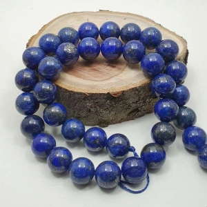 Lapis Lazuli rotund, 10 mm