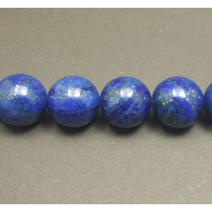 Lapis Lazuli rotund, 14 mm - Img 4