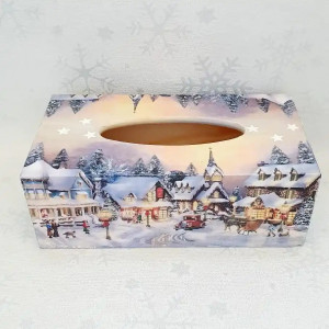 Cutie  servetele handmade(cod 1919) poza 4