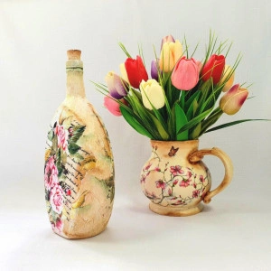 Cadouri handmade- sticla 750 ml " Blackberries"" (cod 1679)3