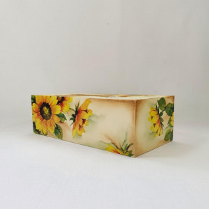Cutie pentru servetele "Floarea Soarelui' (cod 1674)2
