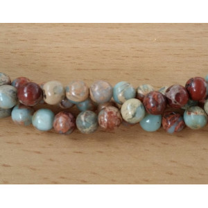Jasper multicolor 6 mm - Img 2