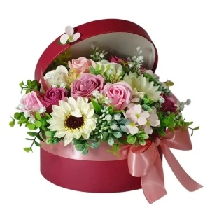 Aranjament cu flori de sapun (cod 2182)poza2