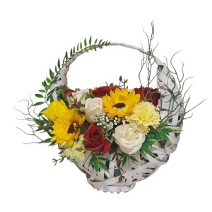 Aranjament de 8 Martie cu flori de sapun (cod 2370)poza144