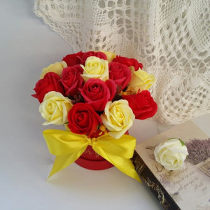  aranjament flori de sapun 38