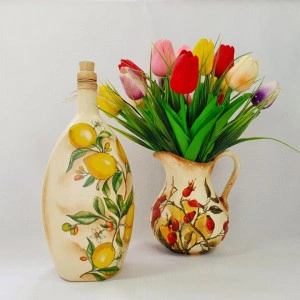 Cadouri handmade- sticla 750 ml -101