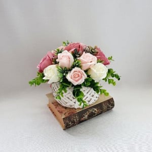 aranjament floral-trandafiri de sapun 14553