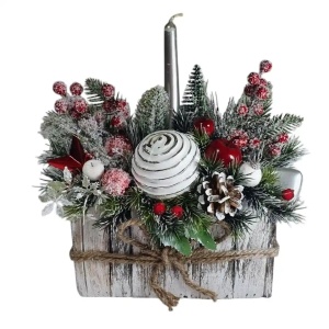 "Craciun rustic"-aranjament (cod 2170)poza5