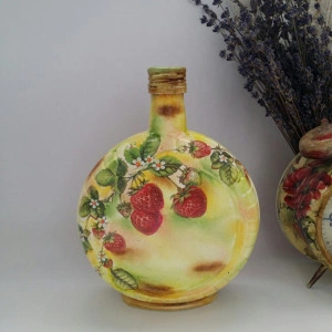 Sticla decorata 500 ml (cod 1121) - Img 4