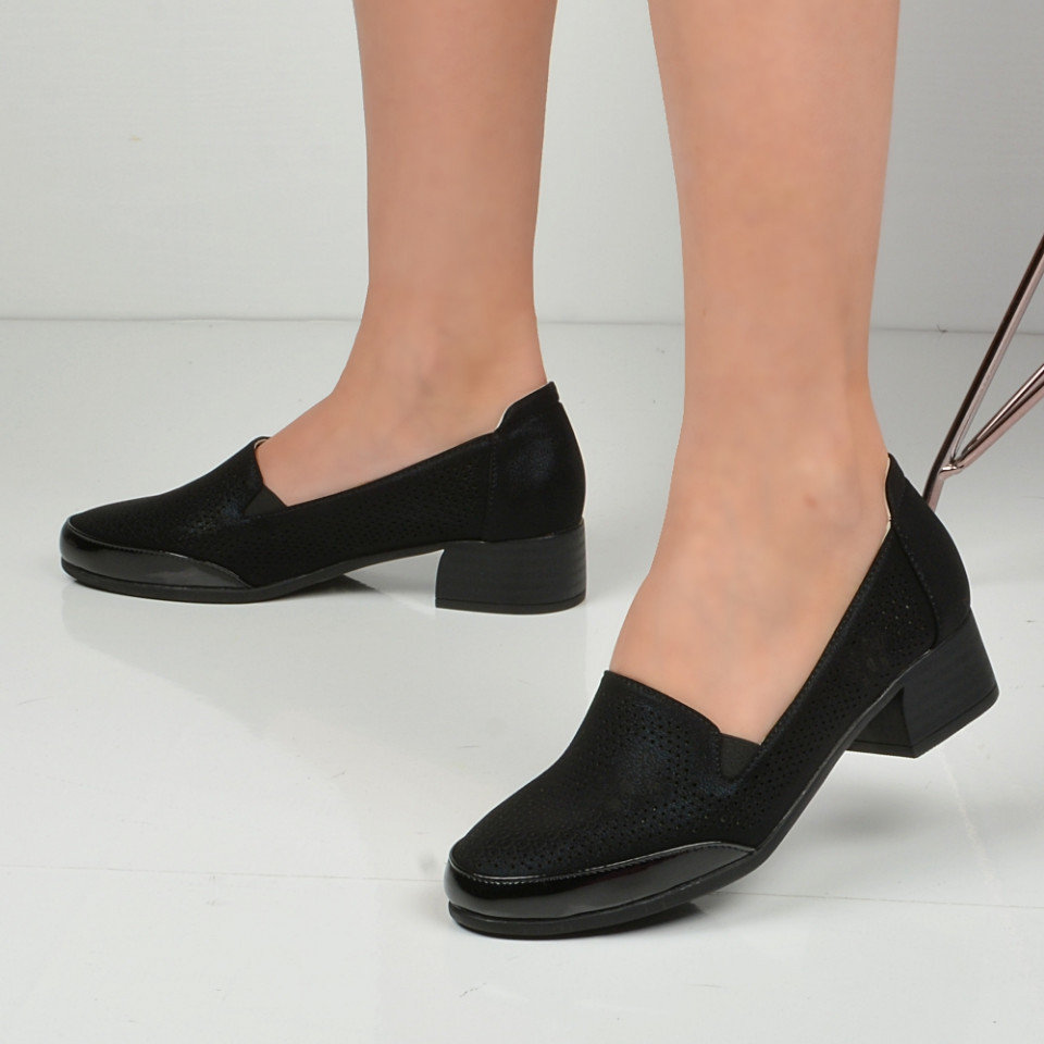 Pantofi Cu Toc Dama Boa Negri - Need 4 Shoes
