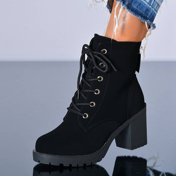Botine Georgina 3 Negre