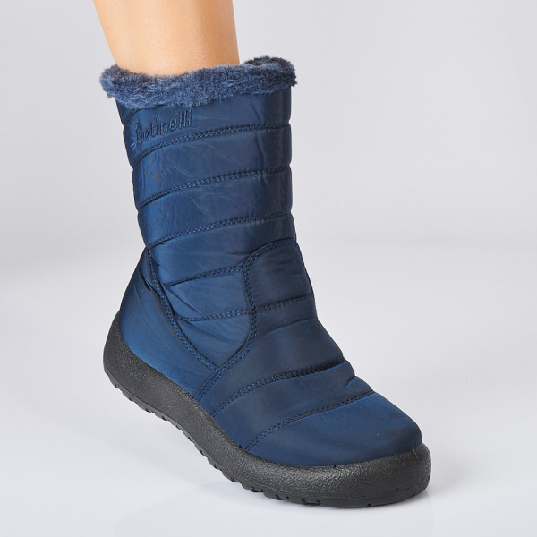 Cizme Dama Imblanite Simon Navy
