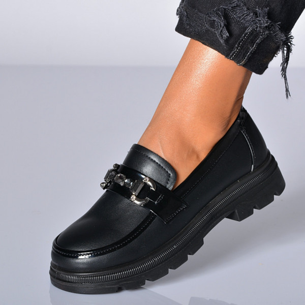 Pantofi Casual Dama Petunia Negri
