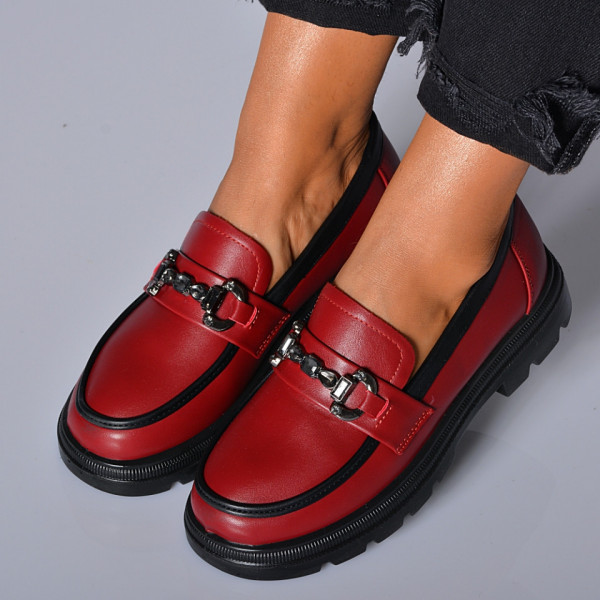 Pantofi Casual Dama Petunia Bordo