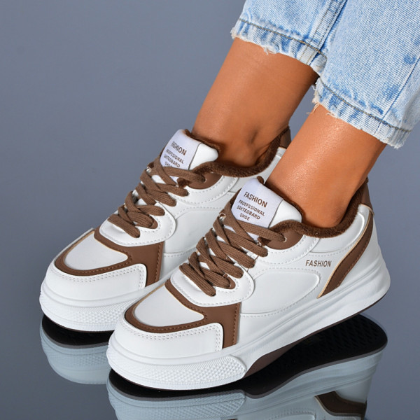 Adidasi Unisex Imblaniti Lesly Alb/Maro