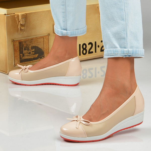 Pantofi Casual Dama Mali Beige