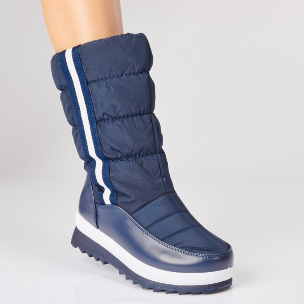 Cizme Dama Imblanite Miranda 5 Navy