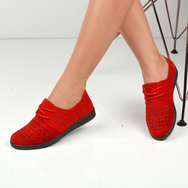 Pantofi Casual Dama Fabia 2 Red