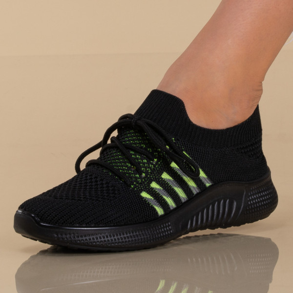 Adidasi dama Alexa Negru/Verde