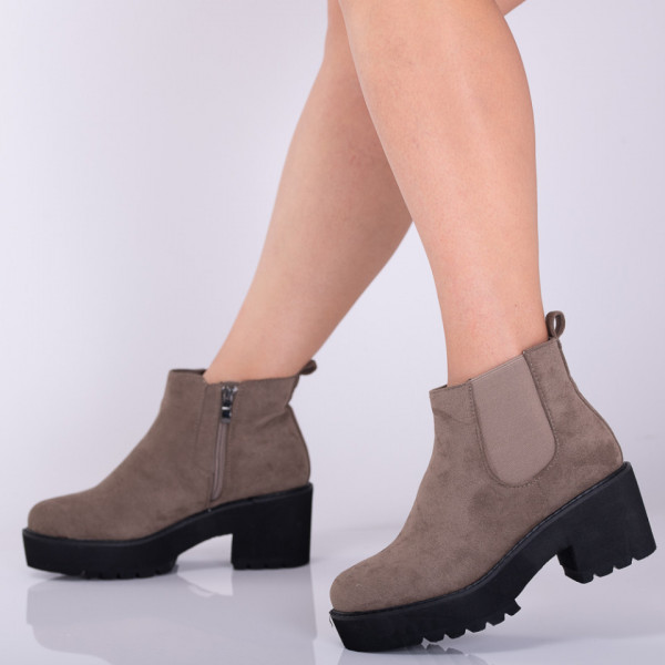 Ghete dama casual Franti Kaki