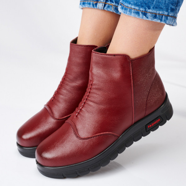 Ghete Dama Imblanite Maroc 12 Bordo