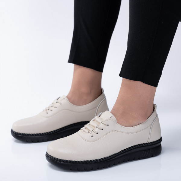 Pantofi Casual Dama Vince Bej