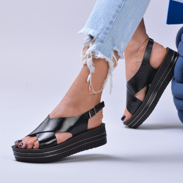 Sandale dama Baby Negre