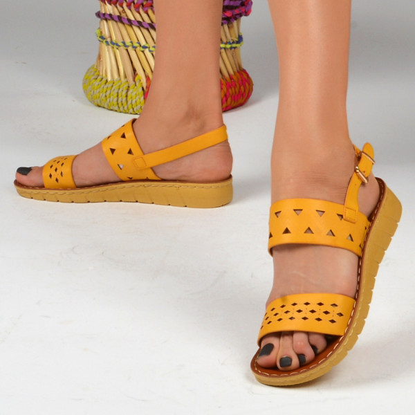 Sandale dama Fia Yellow