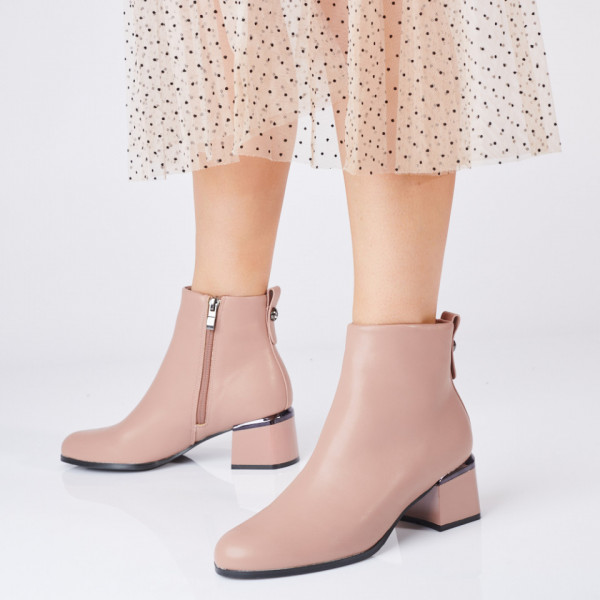 Botine Crisa Nude