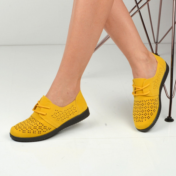 Pantofi Casual Dama Fabia 2 Yellow
