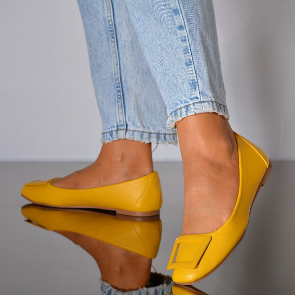 Pantofi Casual Dama Gus Yellow