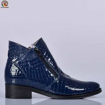 Ghete Dama Piele Naturala Bety 5 Navy - Need 4 Shoes