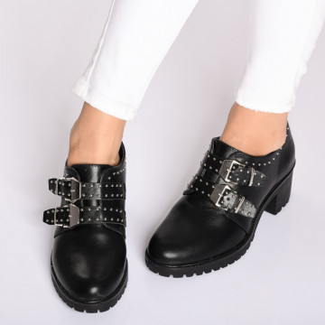 Pantofi Cu Toc Dama Santos Negri-Need 4 Shoes