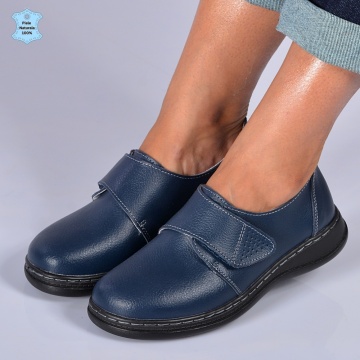 Pantofi Dama Piele Naturala Dana Navy- Need 4 Shoes