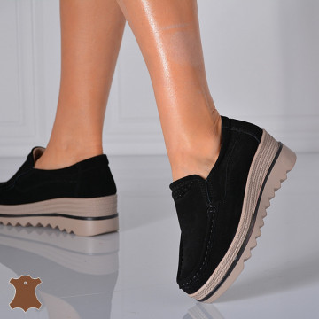 Pantofi Dama Piele Naturala Ibo Negri - Need 4 Shoes
