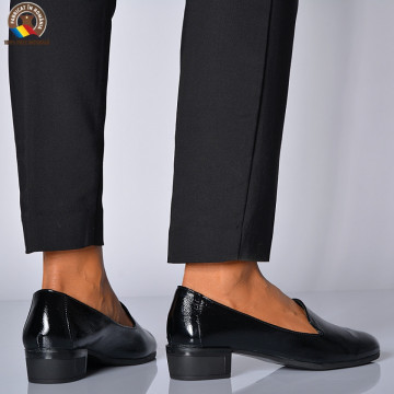 Pantofi Cu Toc Piele Naturala Marinette Negri-Need 4 Shoes