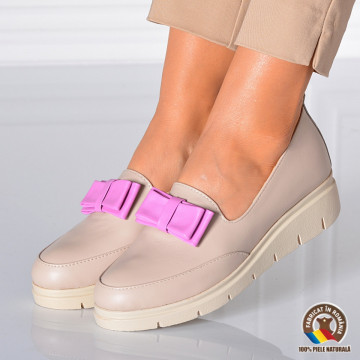 Pantofi Dama Piele Naturala Bya 2 Nude-Need 4 Shoes