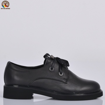 Pantofi Dama Piele Naturala Fancy Negri- Need 4 Shoes