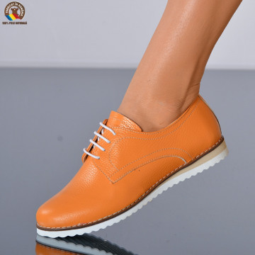 Pantofi Dama Piele Naturala Hatice Mustar