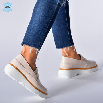 Pantofi Dama Piele Naturala Isadora Roz- Need 4 Shoes