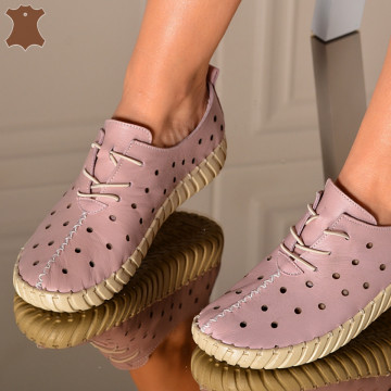 Pantofi Dama Piele Naturala Noemy Lila- Need 4 Shoes