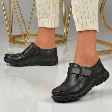 Pantofi Dama Piele Naturala Oby 2 Negri - Need 4 Shoes