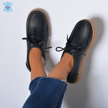 Pantofi Dama Piele Naturala Zora 3 Negri - Need 4 Shoes