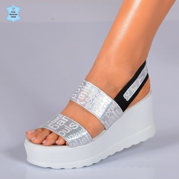 Sandale Piele Naturala Renata Albe- Need 4 Shoes