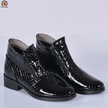 Ghete Dama Piele Naturala Bety 3 Negre - Need 4 Shoes
