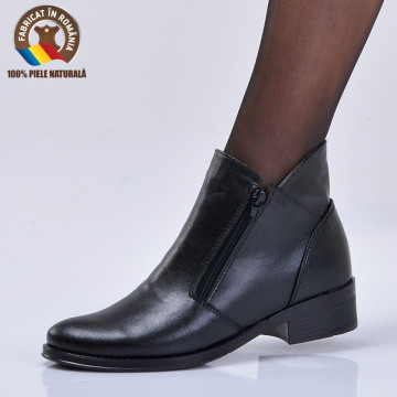 Ghete Dama Piele Naturala Bety Negre-Need 4 Shoes